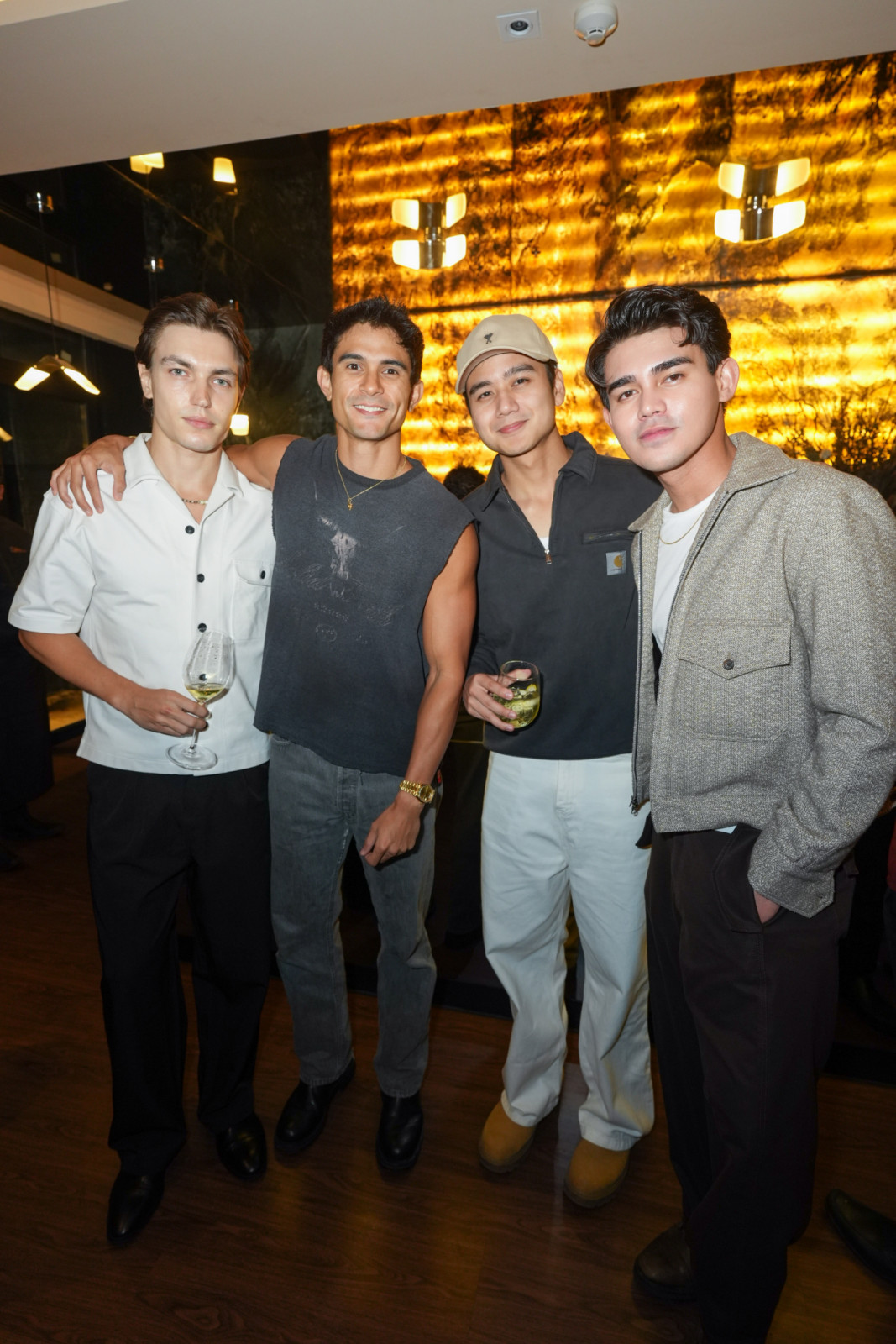 Vladdy Daddy, Brandon Espiritu, River Joseph and Iñigo Pascual