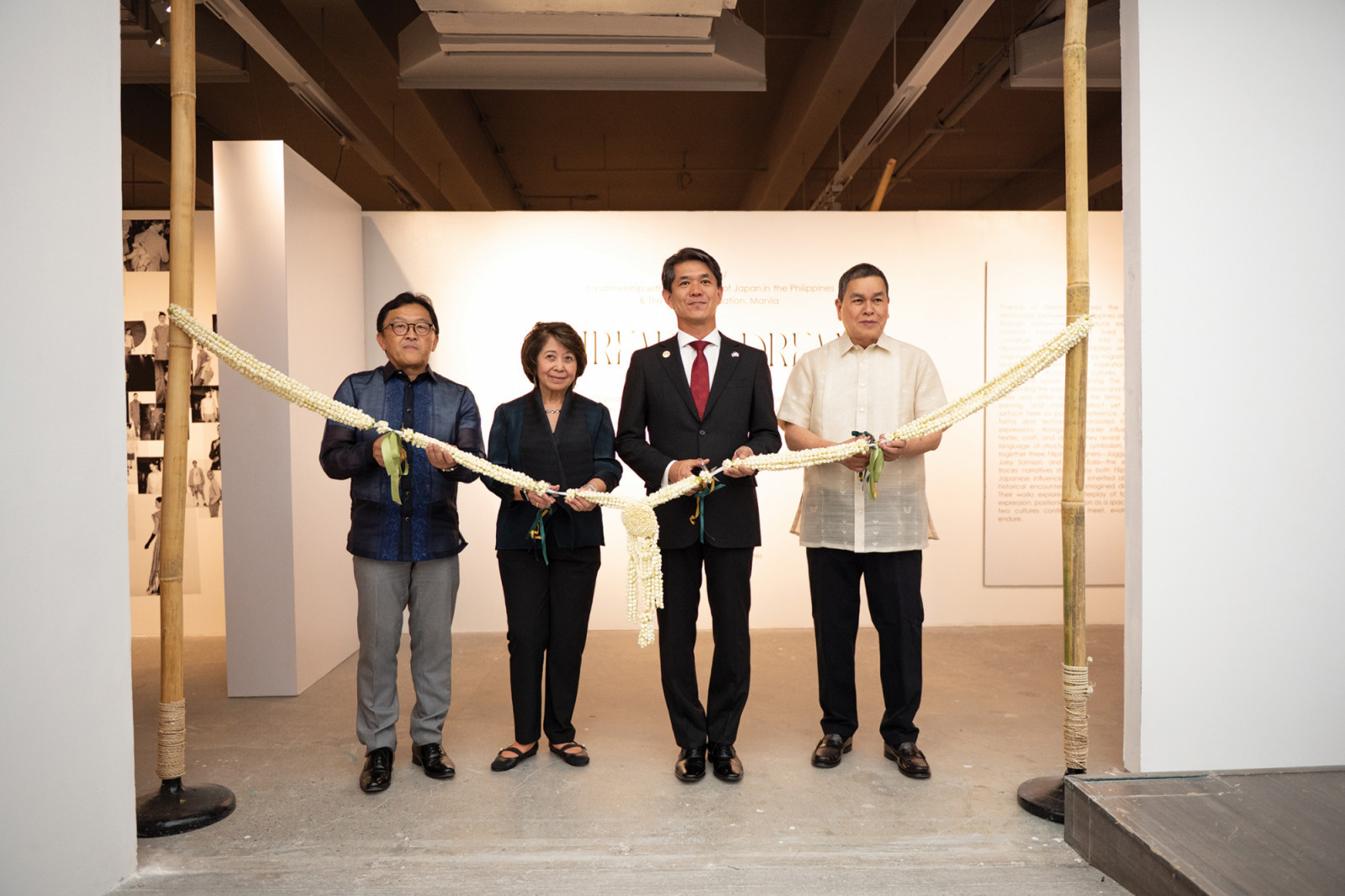 Ben Suzuki, Tina Colayco, Japanese Ambassador to the Philippines Endo Kazuya, Ben Chan