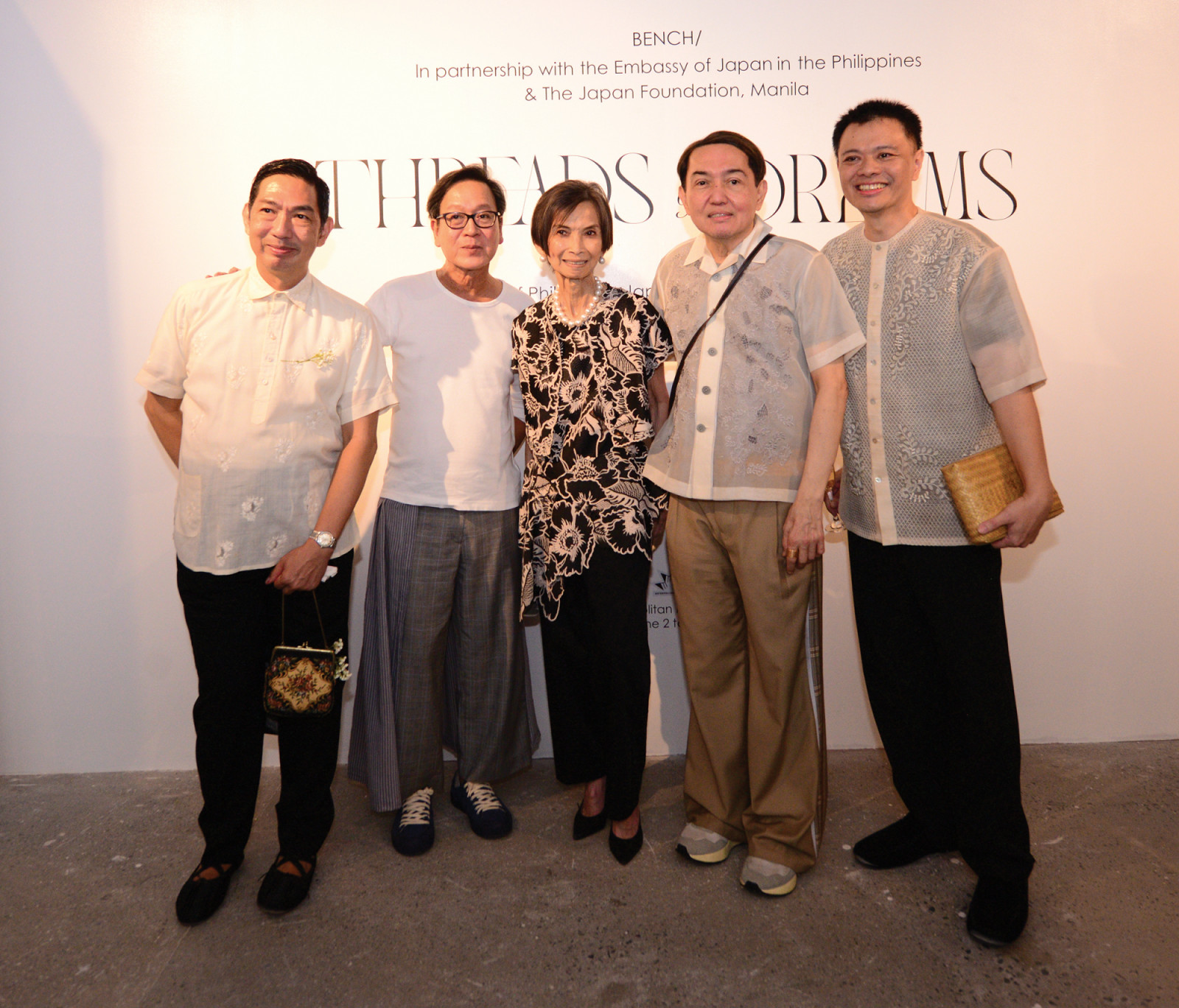 Joey Samson, Jojie Lloren, Josie Natori, Randy Ortiz, Gino Gonzales