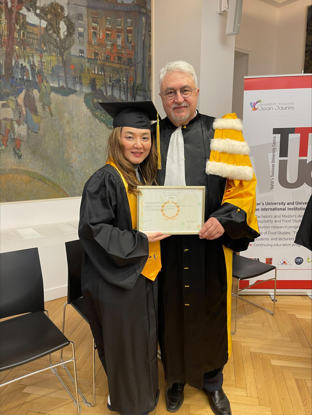 Datuk Anna Teo, during her Masters graduation at Taylor’s University