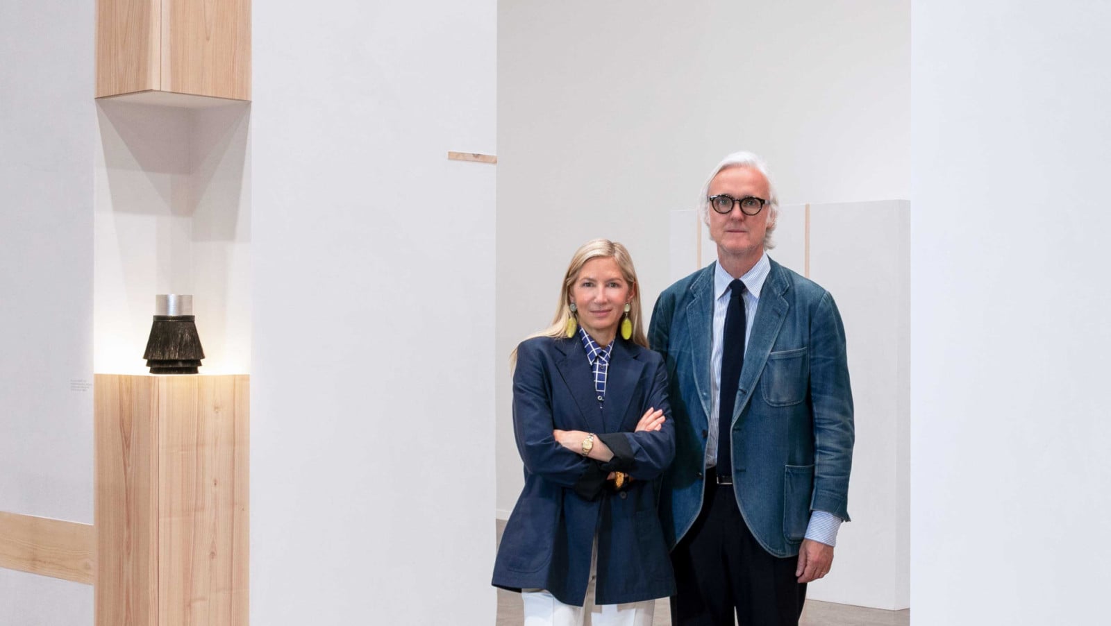 Hermès artistic directors Charlotte Macaux Perelman and Alexis Fabry discuss the new home collection at Milan Design Week 2026