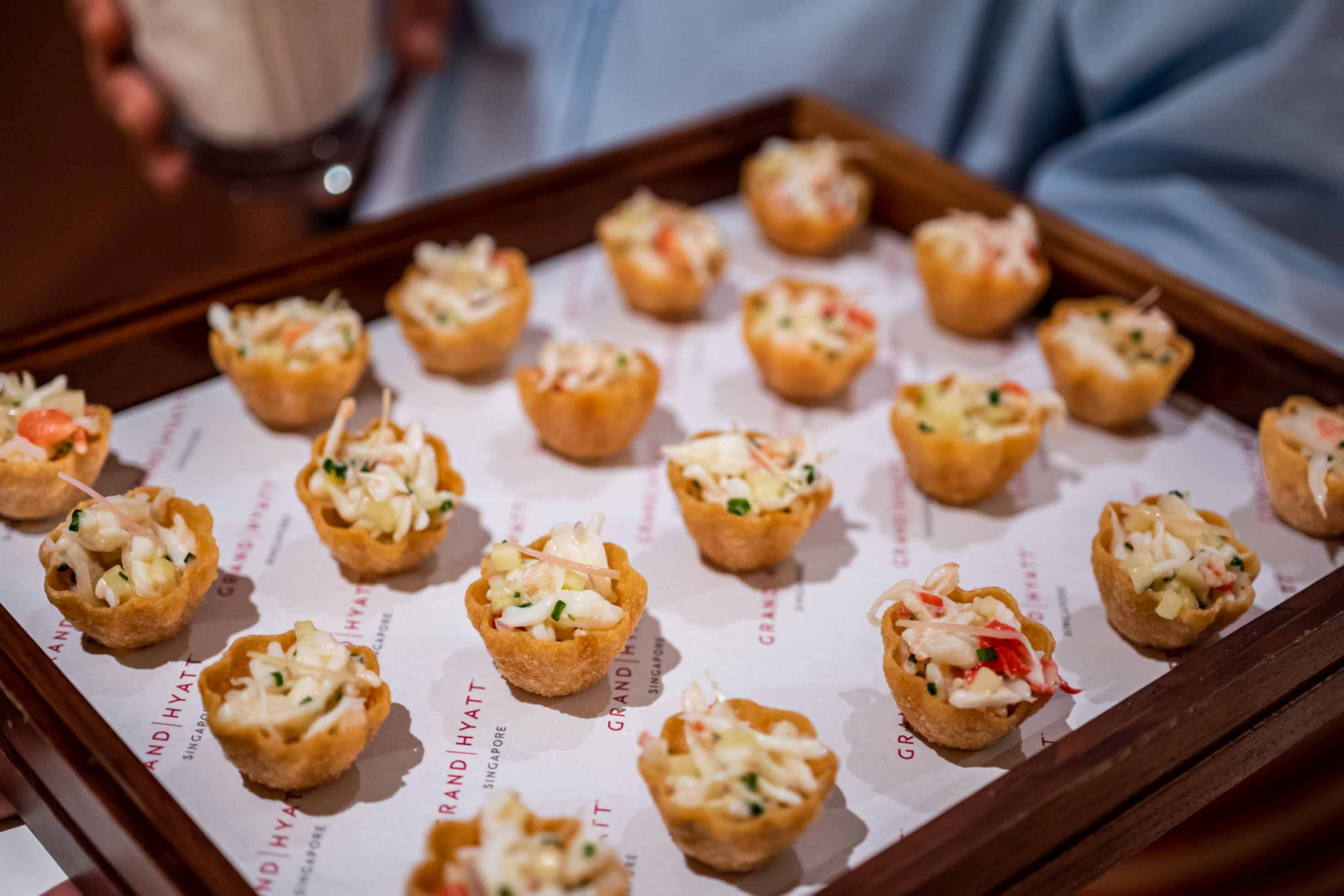 Crab tart