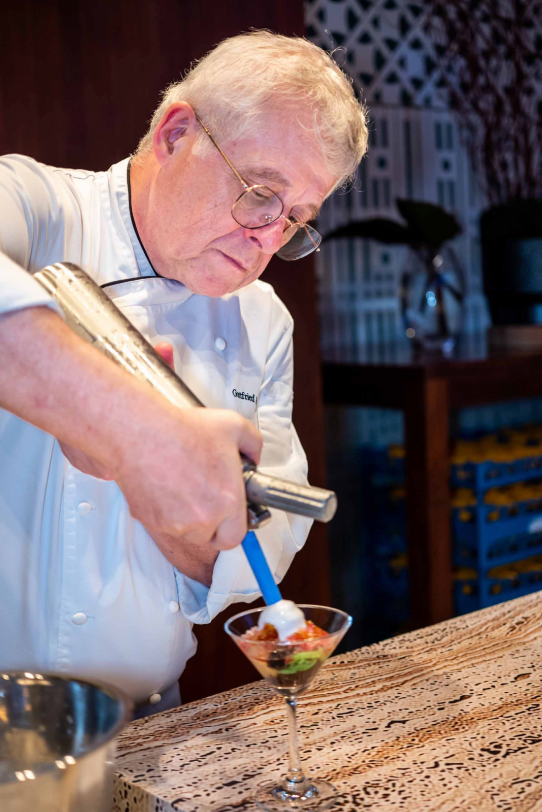 Chef Gottfried Schuetzenberger of Grand Hyatt Singapore