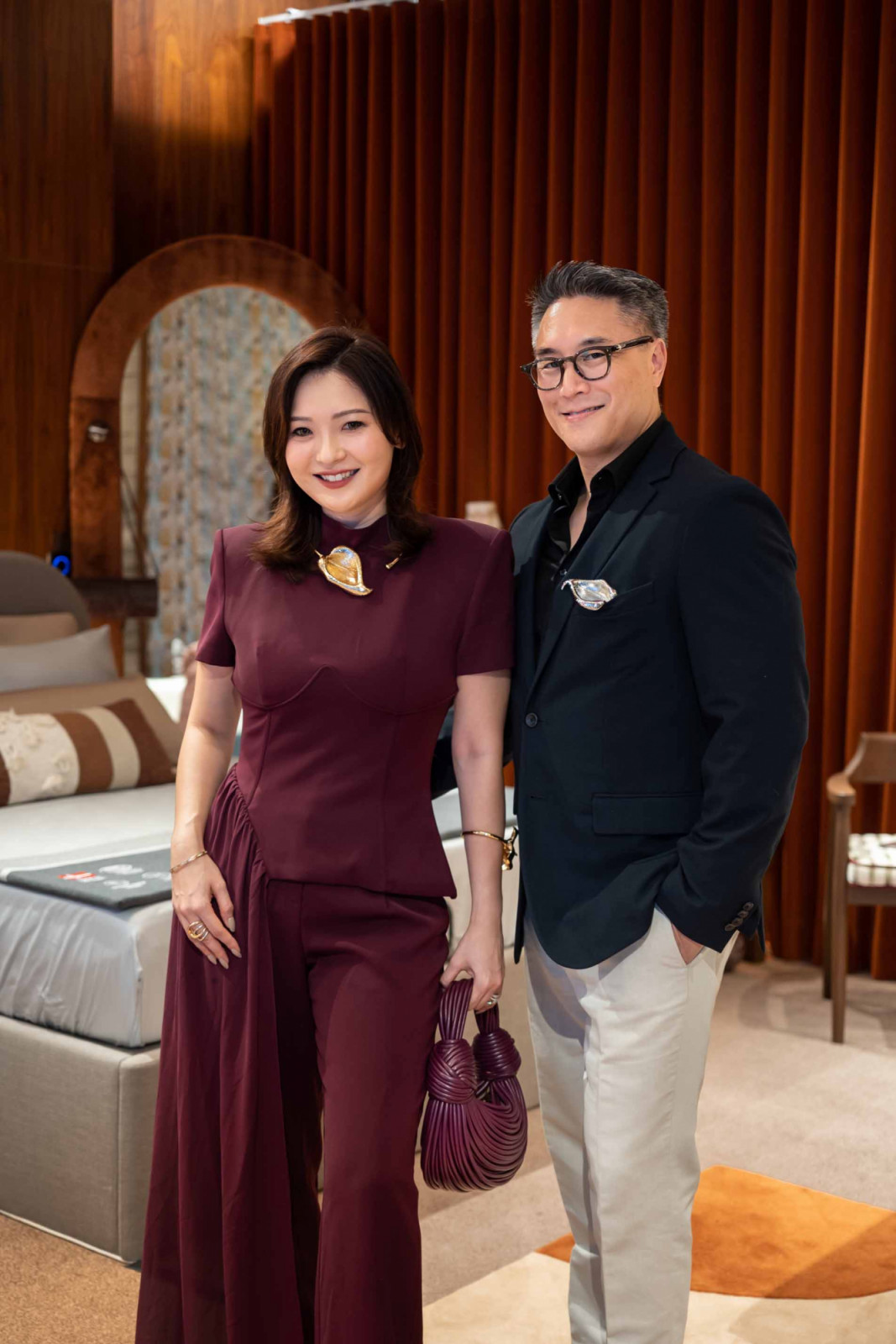 Venetia Gu and Clinton Kimsing