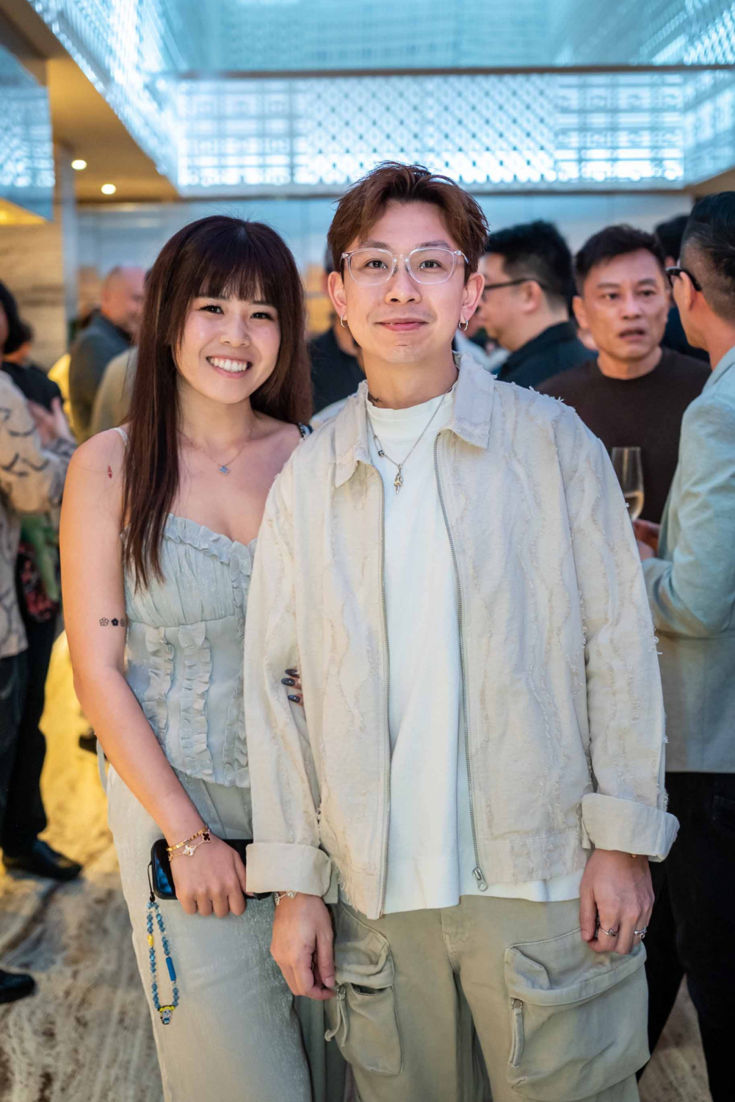 Adeline Lim and Lim Thong