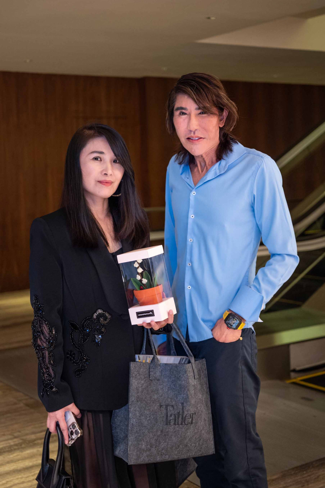 Peter Tay and Rebecca Tay
