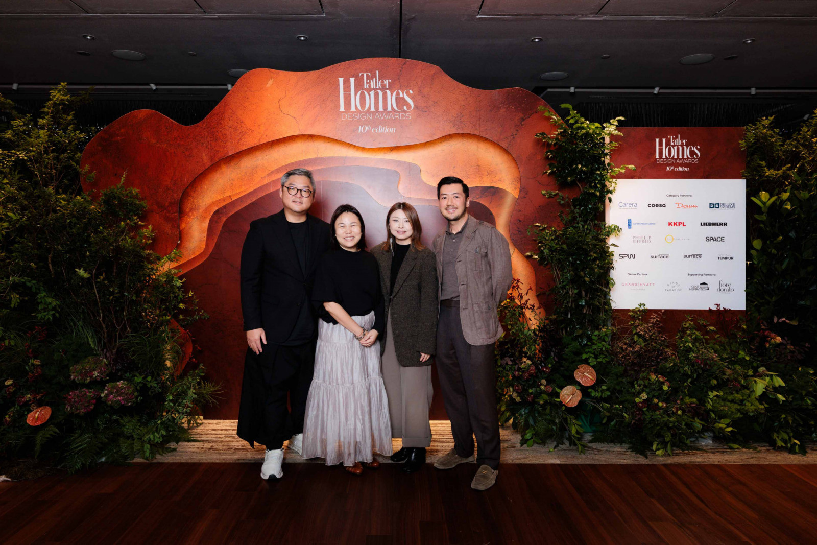 Tung Ching Yew, Toh Yah Li, Molina Hun and Sujono Lim