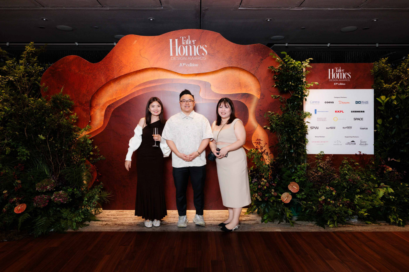 Cheryl Chong, Kevin Chong and Serene Ng