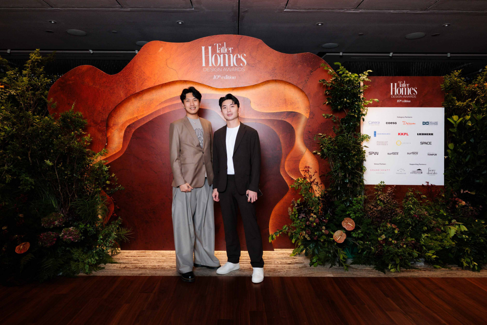 Kuah Tee Ping and Ethan Tan