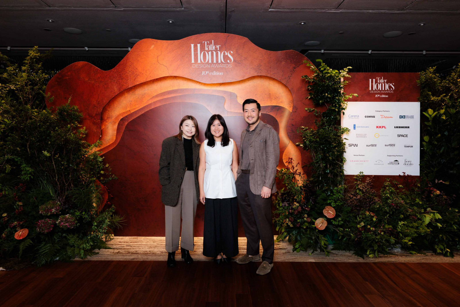 Molina Hun, Yanika Gunawan and Sujono Lim