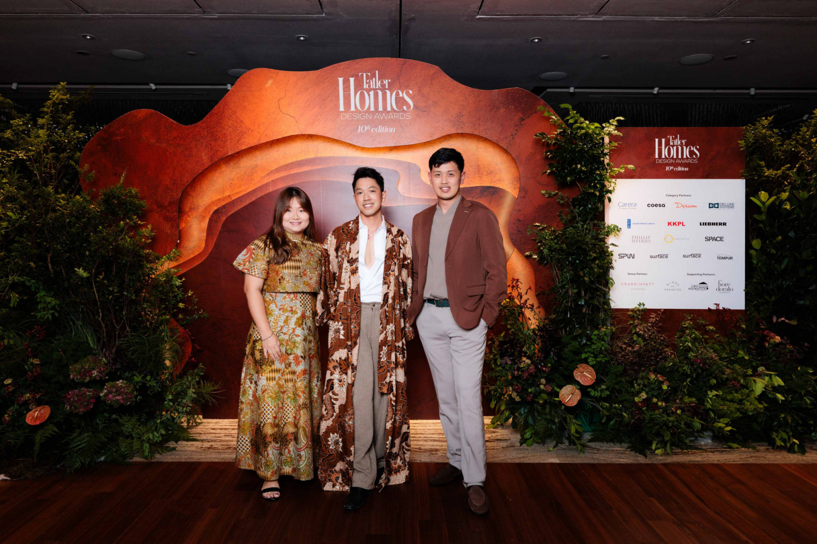 Sherry Goh, Sharne Sulaiman and Jeremiah Khoo