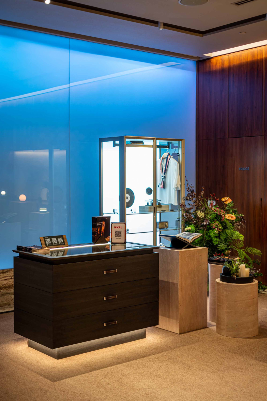 The wardrobe setting installation by KKPL