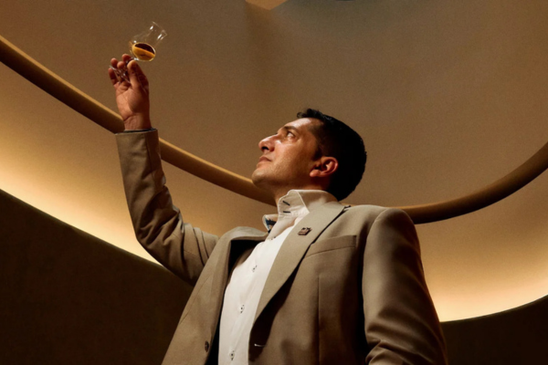 Brand ambassador Stephane Levan presents the limited-edition single malt commemorating the 55th anniversary of the classic James Bond film, ‘Diamonds Are Forever’. (Photo: The Macallan)
