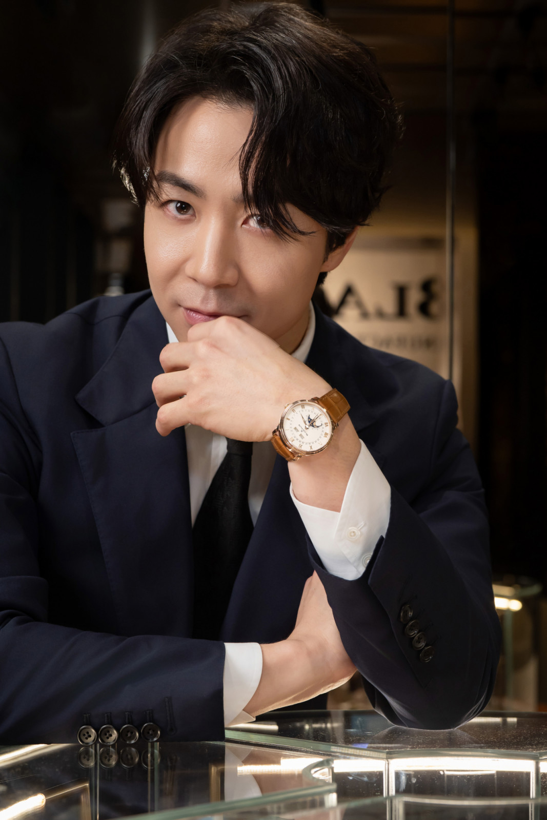 寶珀品牌摯友Friend of Brand 孫鍾元。Photo: Blancpain)