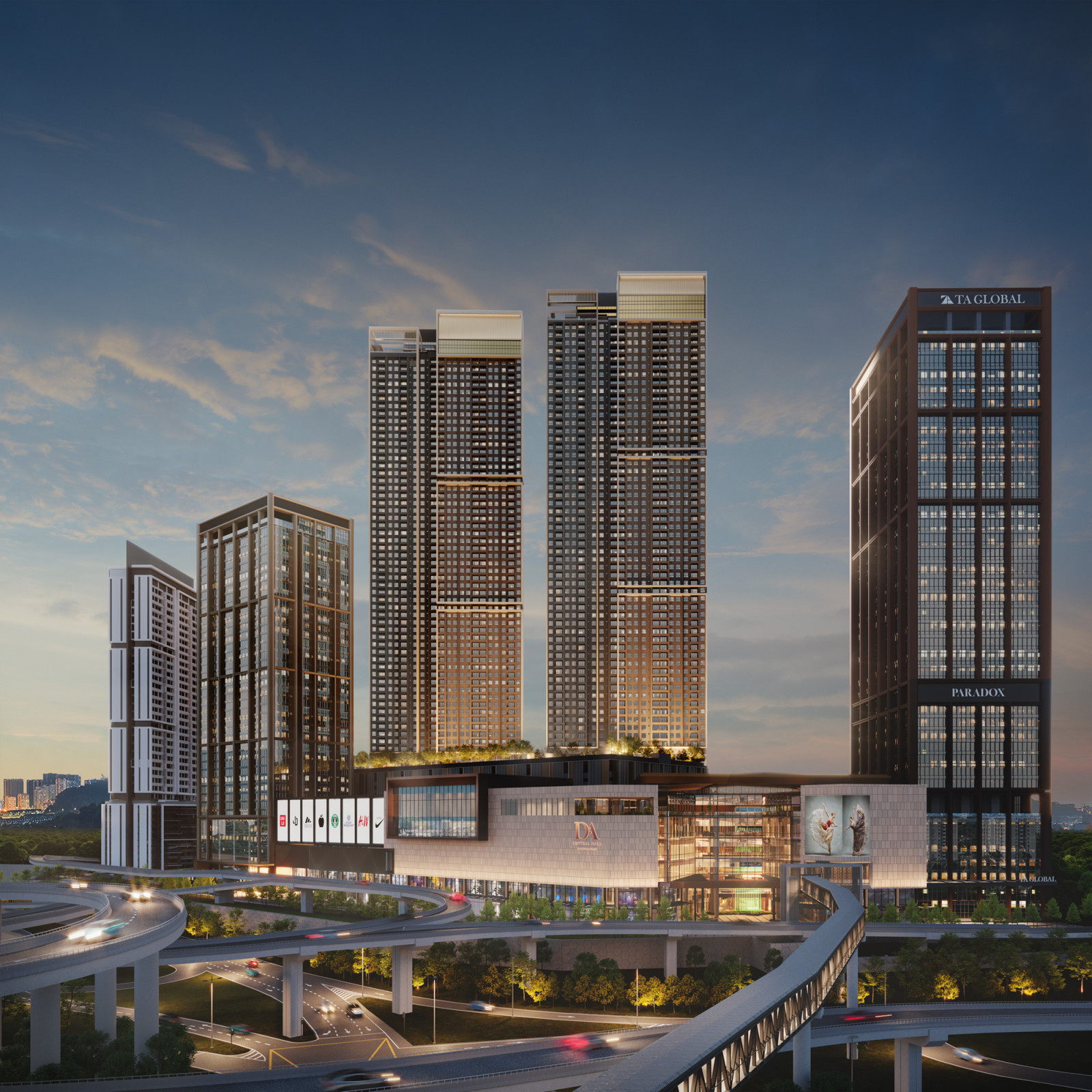 Damansara Avenue is designed around a more connected way of living, featuring residential, workplaces, retail, and lifestyle spaces amidst major connectivity features