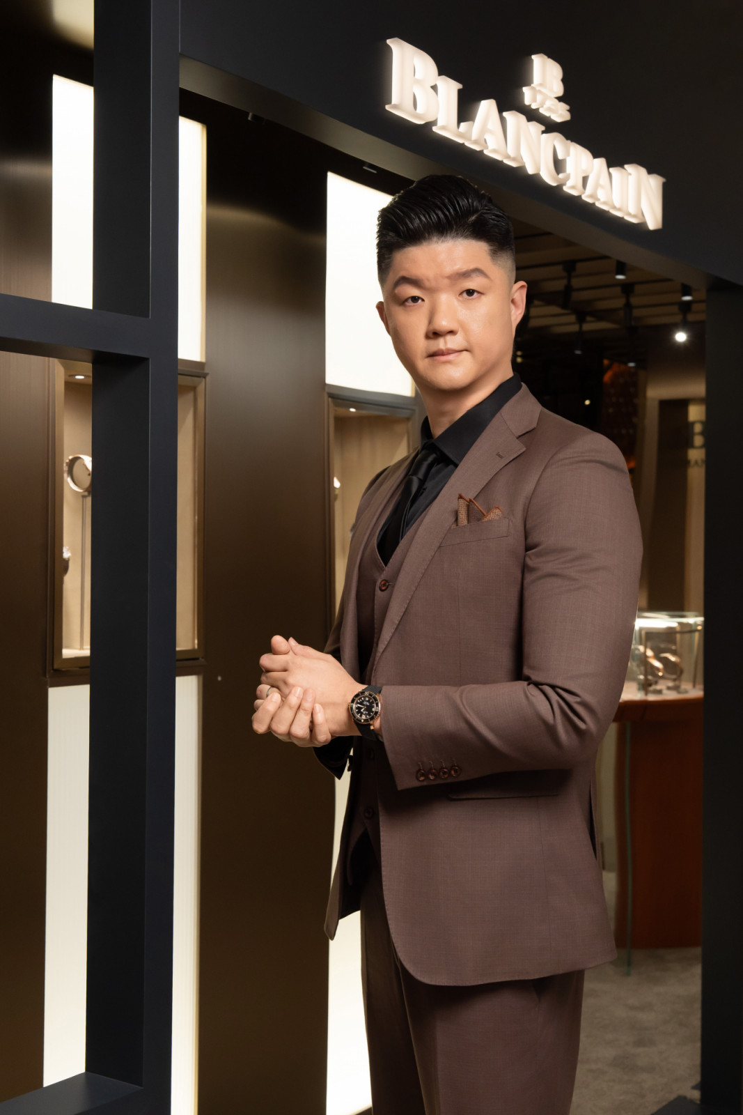 台灣首位Blancpain寶珀品牌摯友Friend of Brand 林恬耀Jimmy Lim,也是米其林三星餐廳JL Studio主廚r(Photo: Blancpain)