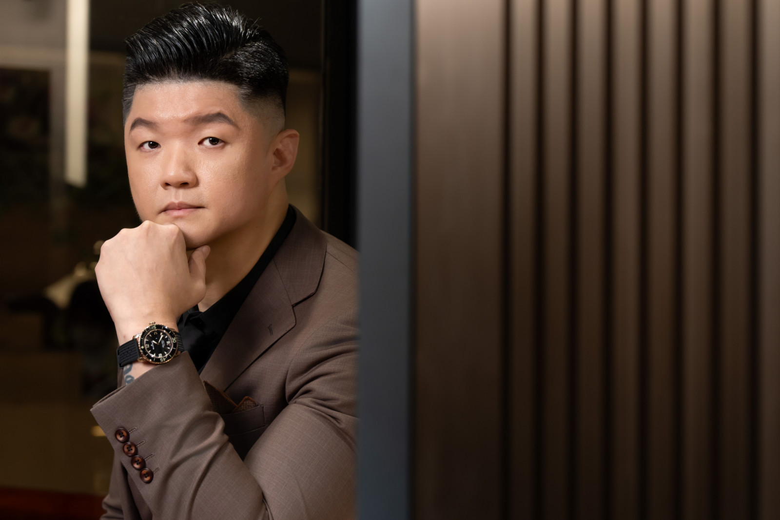 台灣首位Blancpain寶珀品牌摯友Friend of Brand 林恬耀Jimmy Lim,也是米其林三星餐廳JL Studio主廚r(Photo: Blancpain)