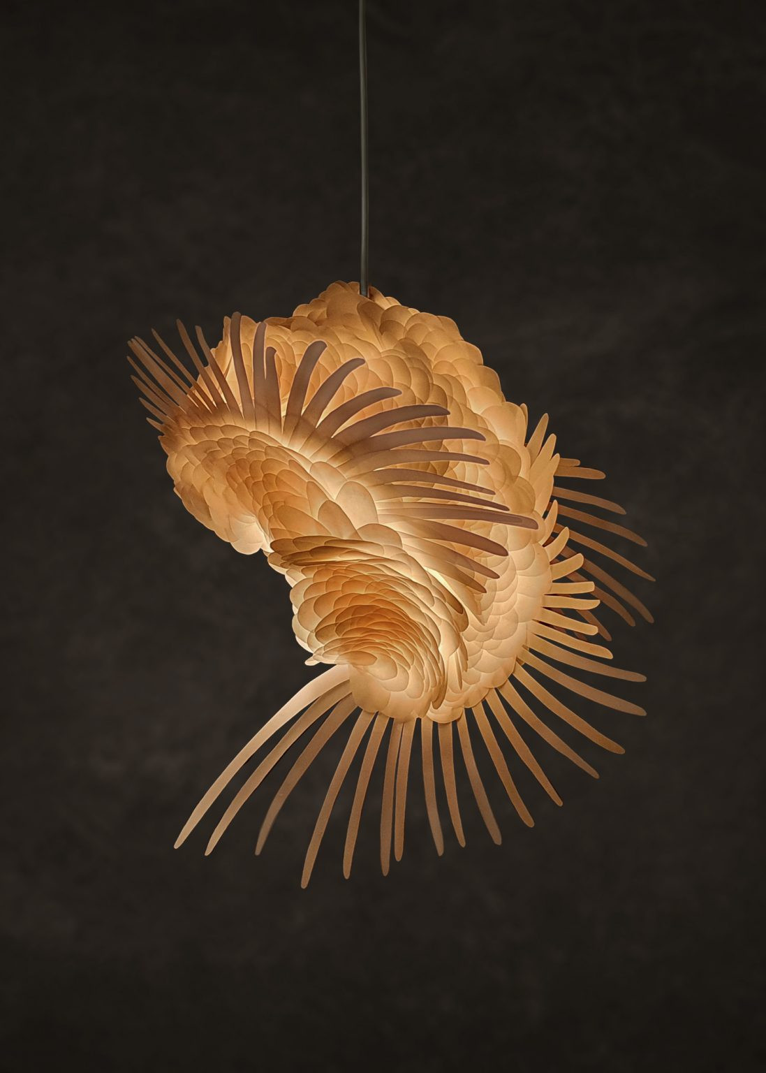 Kai'a Outdoor Hanging Lamp by Chini Lichangco, a recipient of a Red Award at Good Design Awards Philippines 2026