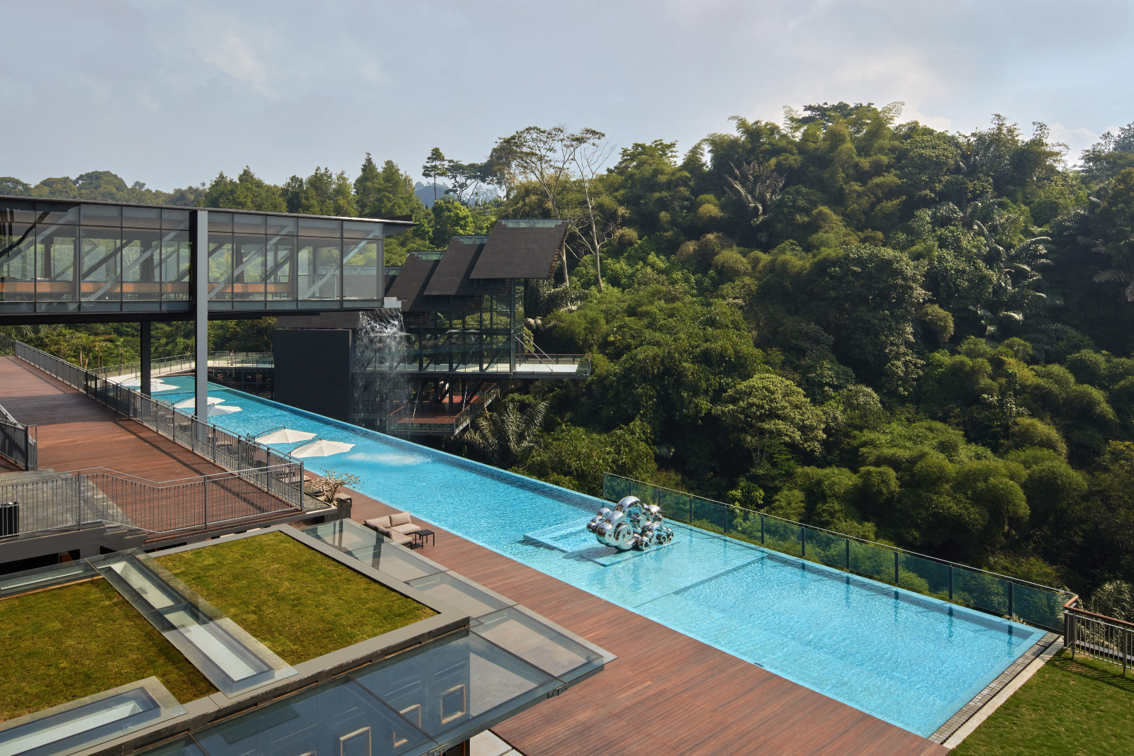 The Gaia Hotel Bandung offers a tranquil haven for a family getaway