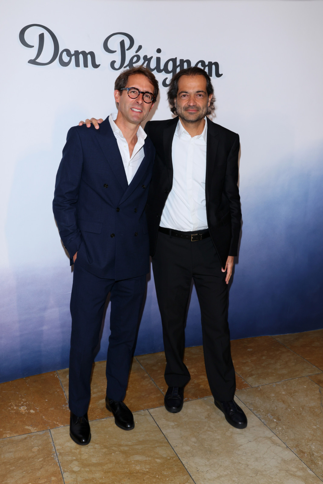 BILBAO, SPAIN - JUNE 04: Vincent Chaperon and Jacques Giraco attend Dom Pérignon Révélations 2026 at Guggenheim Bilbao on June 04, 2026 in Bilbao, Spain. (Photo by JB Lacroix/Getty Images for Dom Perignon)
