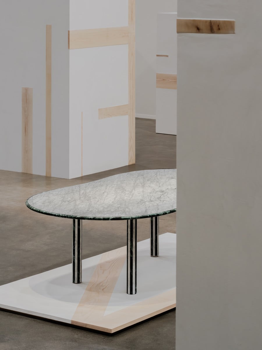 The Stadium d’Hermès table by Barber & Osgerby at la Pelota