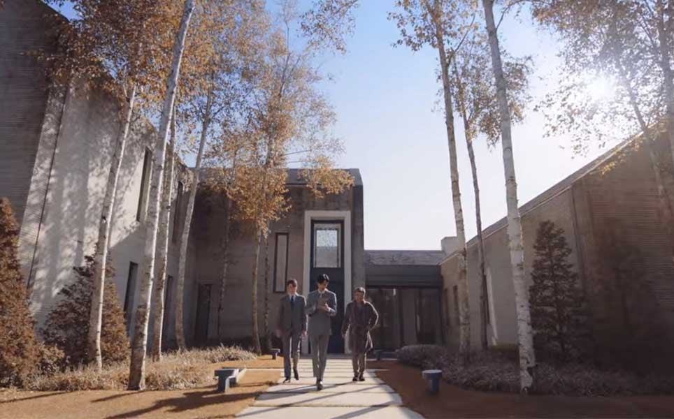 A still from Business Proposal (2022), filmed in the same courtyard. The series ran on SBS and became one of the year’s most-watched Korean dramas on Netflix globally (Photo: SBS South Korea)