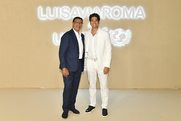 BAIE DE SAINT JEAN, SAINT BARTHELEMY - DECEMBER 29: (L-R) Jacob Arabo and Benjamin Arabov attend the LuisaViaRoma for UNICEF Winter Gala at Emeraude on December 29, 2022 in St Barths. (Photo by Craig Barritt/Getty Images for LuisaViaRoma)