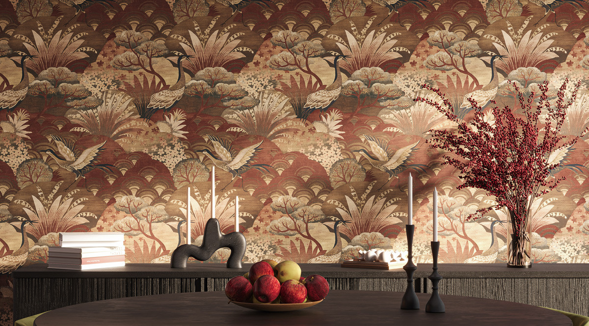 Fable is part of Phillip Jeffries’ collection of digitally printed murals