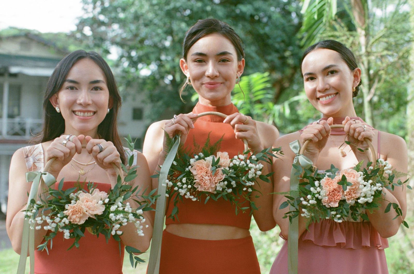 Tatler Weddings - Sabina Yulo and Enrique Mathay - Flower Girls_ Alexi mathay, Lia Mathay, Trini Tanjuatco. Flowers by Zenas Pineda, dresses by Eustacia Rodriguez - Trasienne Estrada