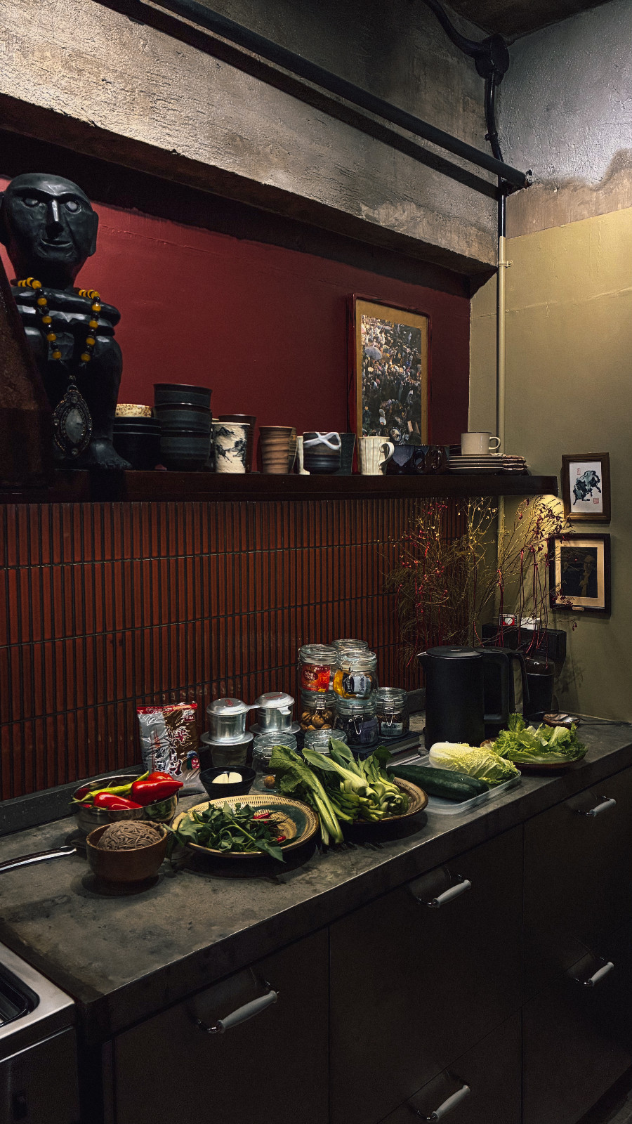 A 150-square-metre Makati apartment inside a building constructed in 1979, renovated on a tight budget
