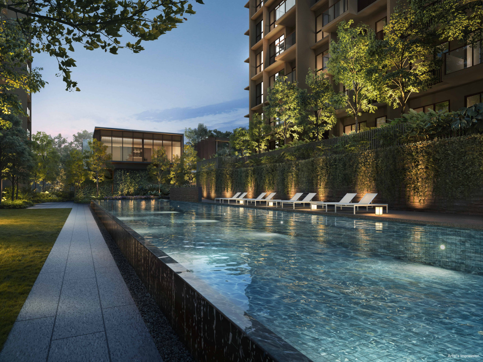 Artist’s impression of the 50m lap pool