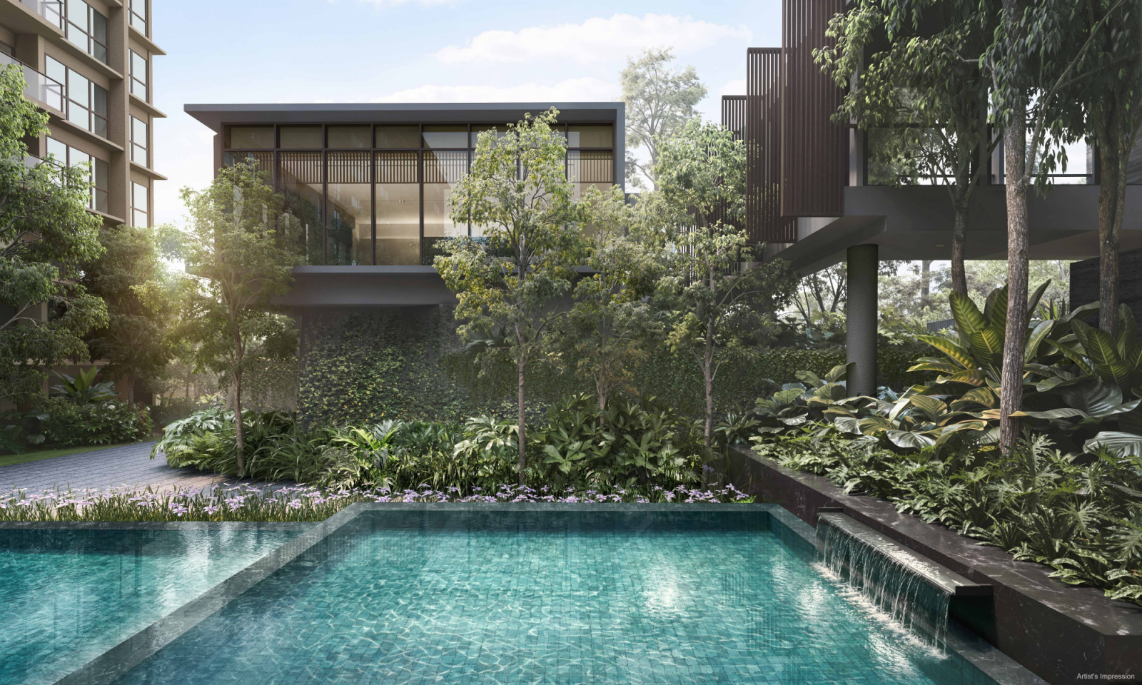 Artist’s impression of the Dunearn Club