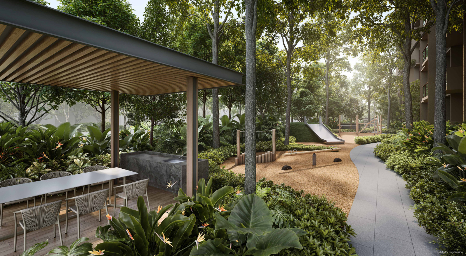 Artist’s impression of the Play Garden