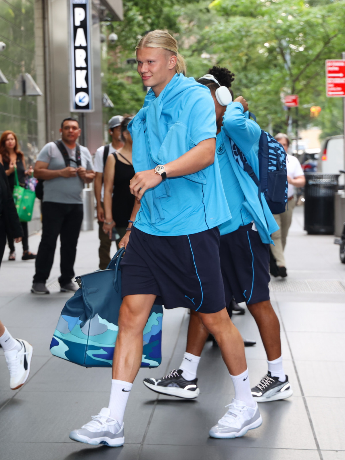 Erling Haaland of Manchester City F.C. in New York City (Photo: Jason Howard/Bauer-Griffin/GC Images)