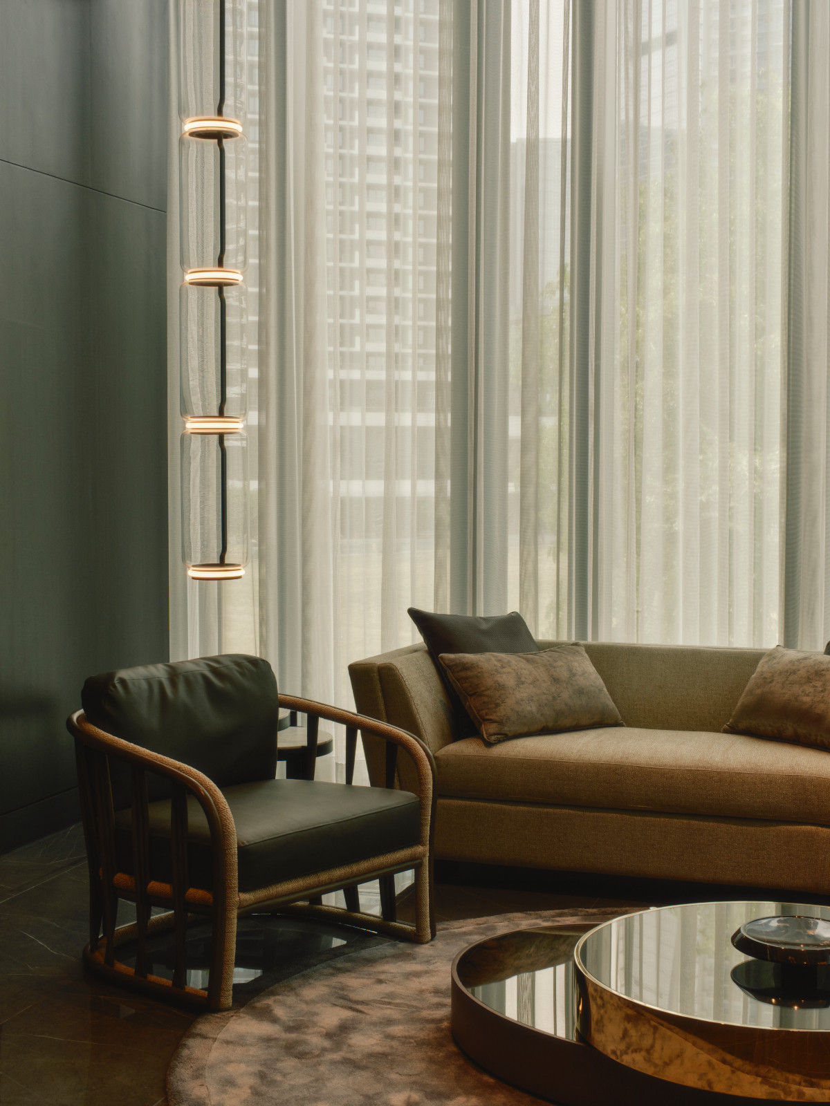 Furnishings from Molteni, Cantori and Pacific Traders at Aurelia Residences in Bonifacio Global City, Manila