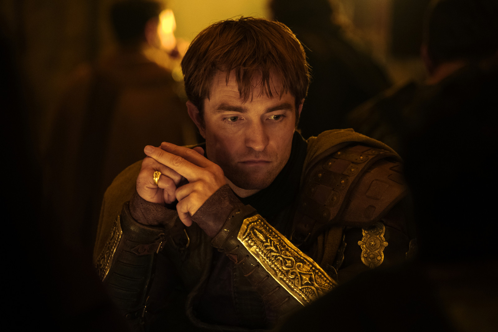 Robert Pattinson as Antinous in 'The Odyssey'.