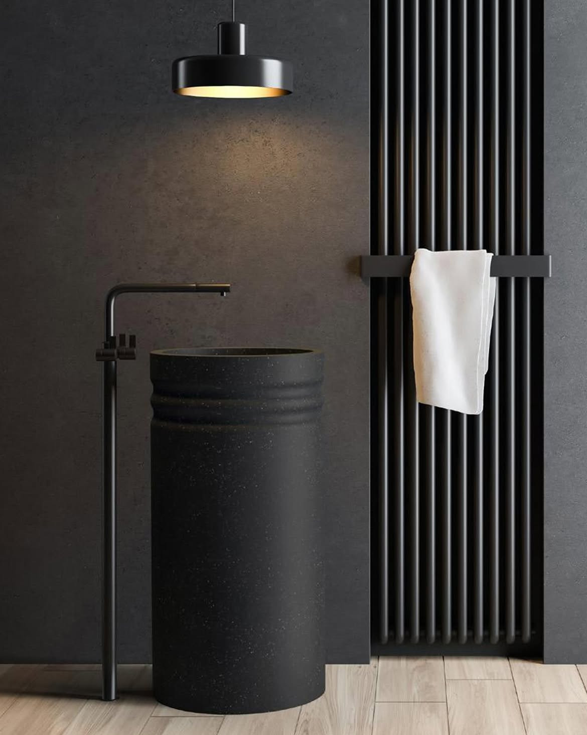 The Apaiser Ode freestanding basin (Photo: Instagram / @ciaocucine_)