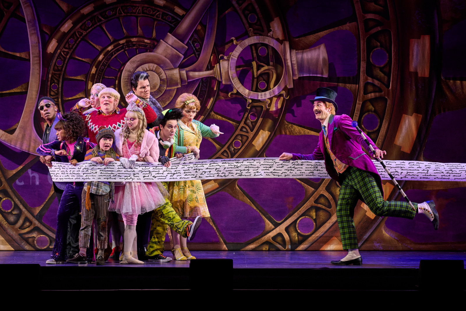 The cast of ‘Charlie and the Chocolate Factory: The New Musical’ (Photo: courtesy of GMG Productions)