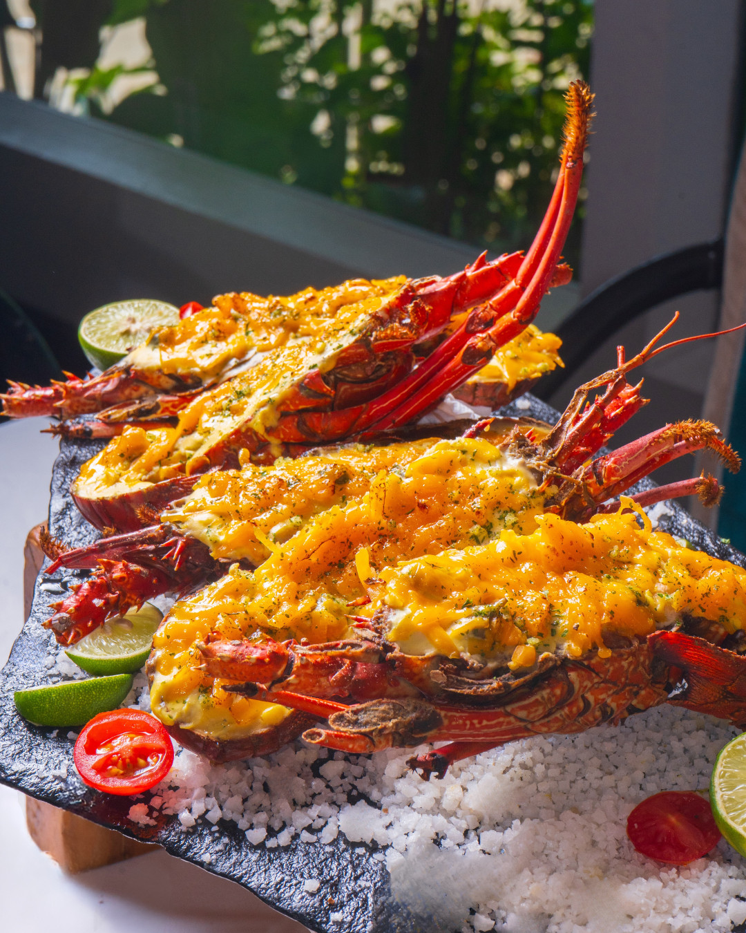 Expect a succulent Lobster Thermidor during Le Brunch