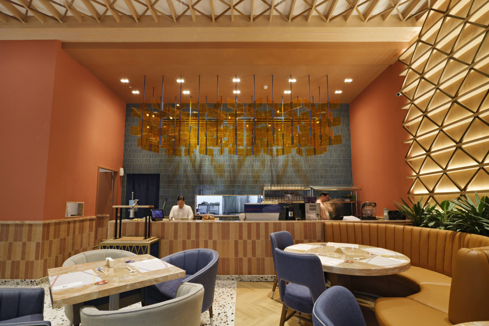 Kazu Cafe, designed by Ecotecture Design Studio
