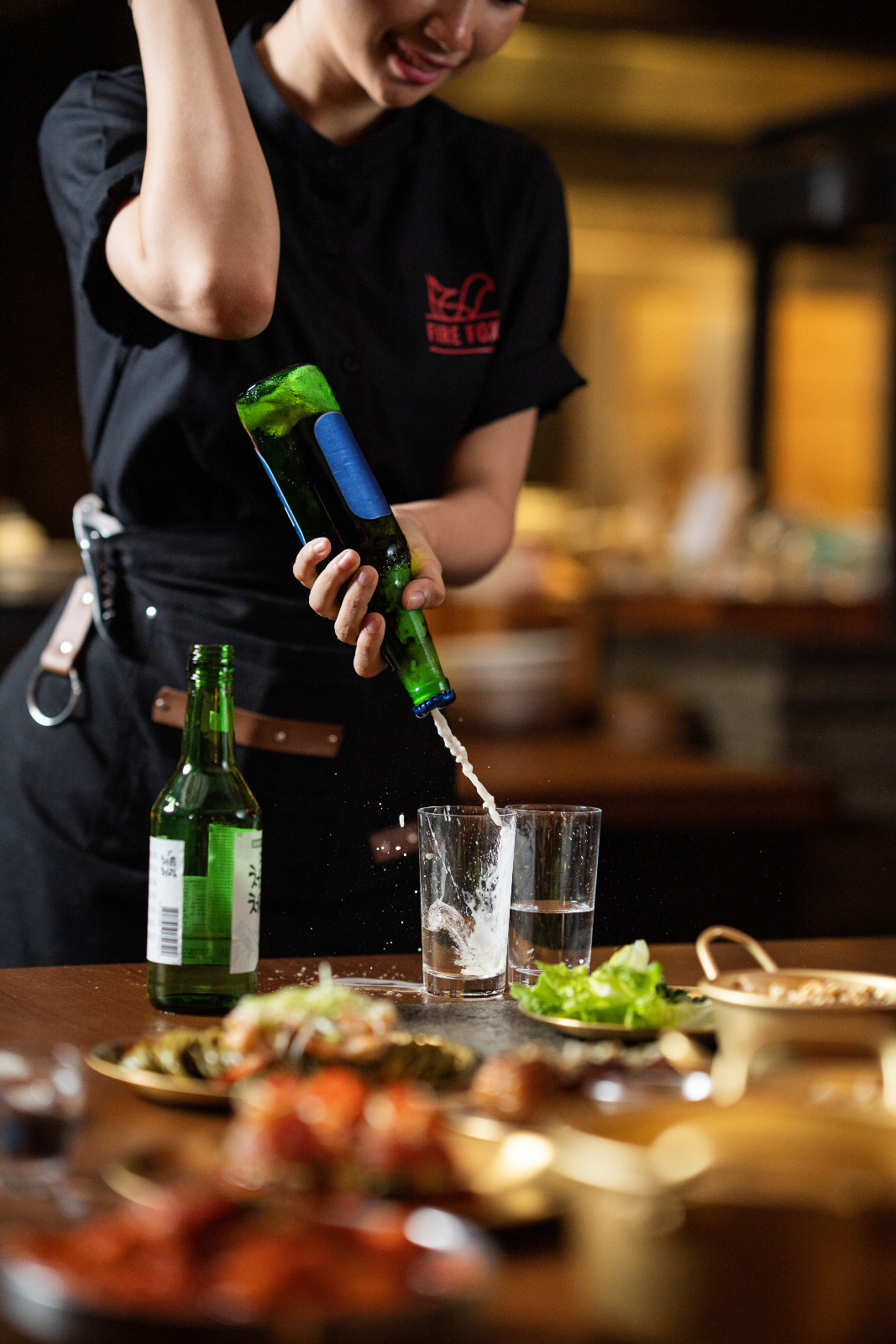 Try Somaek (소맥), South Korea's beloved tipple, a combination of soju and beer