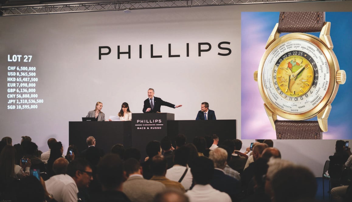Alternate luxury investments are essential in today’s climate to protect your wealth in a volatile traditional investment market (Photo: courtesy of Phillips Watches)