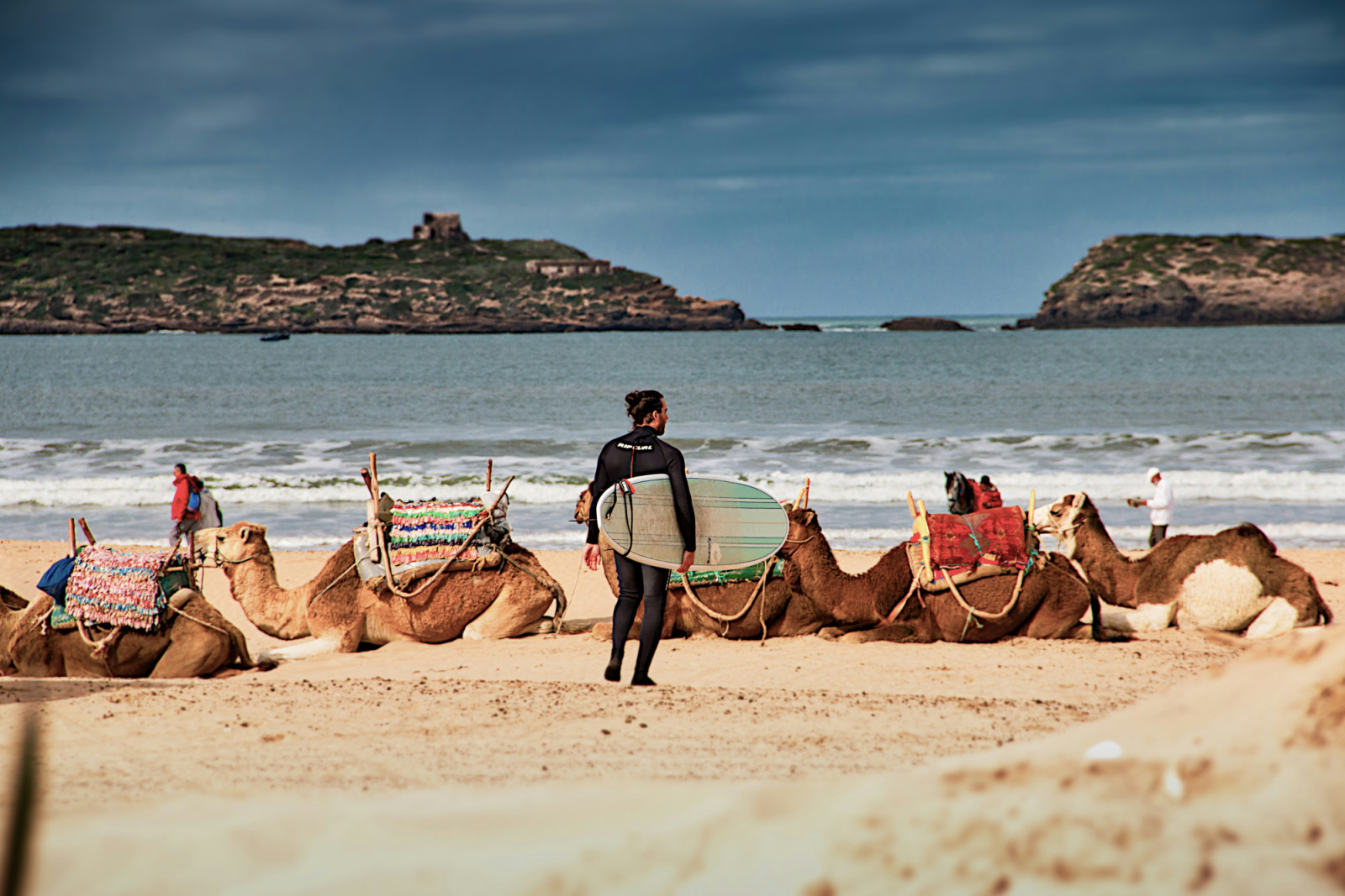 The Trojan Horse scene was filmed on the beaches of Essaouira (Photo: Peter Schulz/Unsplash)