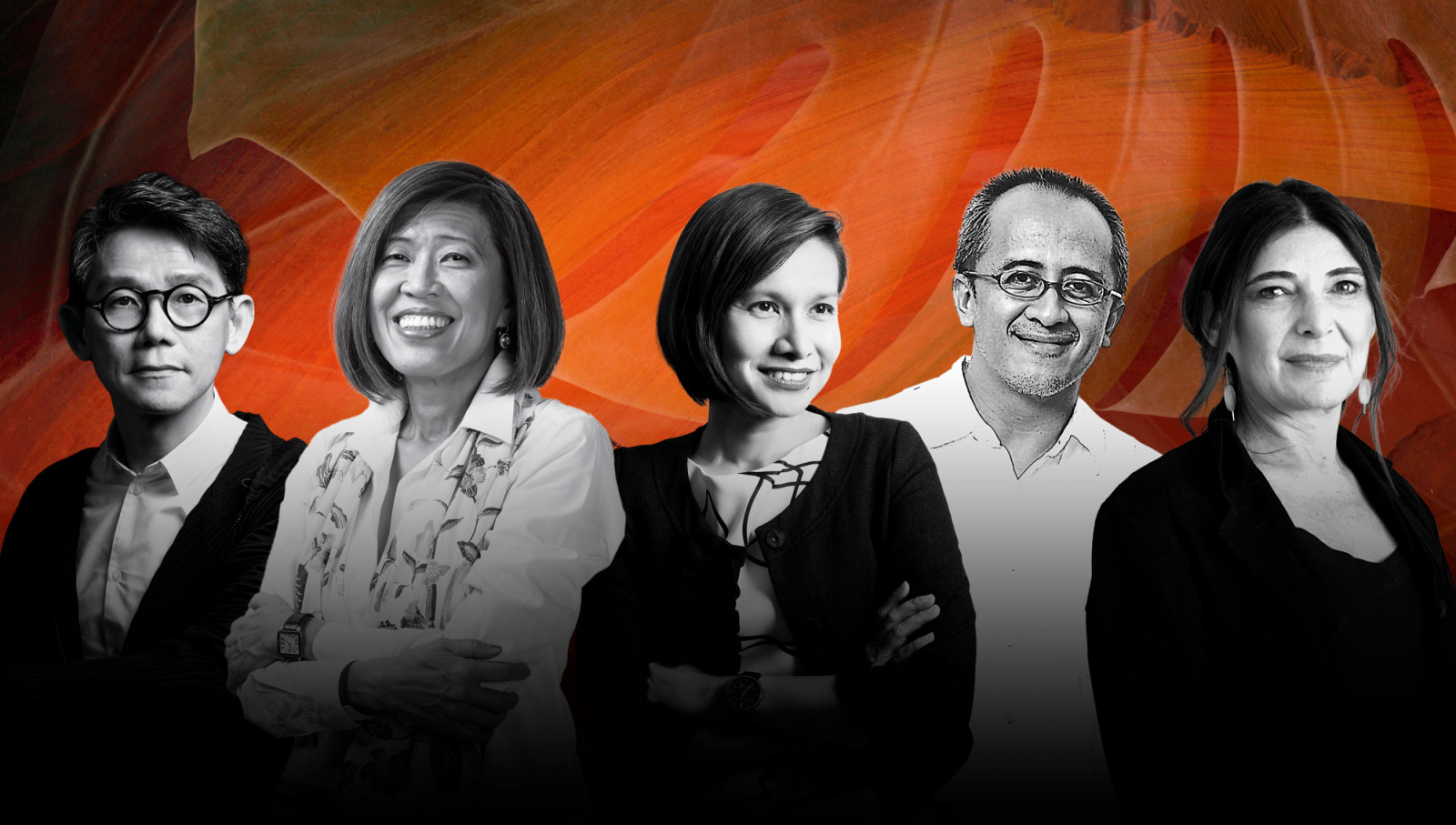 The jury panel of the 2026 edition of Tatler Homes Design Awards - Malaysia, (from left) Lai Siew Hong of Blu Water Studio, Lillian Tan of Veritas Design Group, Bee Eu Tan of BETA Architects, Andra Matin of Andramatin, Nada Debs of Studio Nada Debs