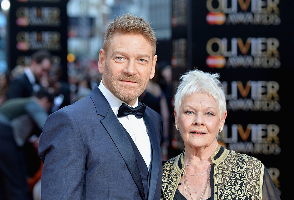 Kenneth Branagh and Judi Dench attend The Olivier Awards with Mastercard at The Royal Opera House on April 3, 2016 in London, England. (Photo: Anthony Harvey/Getty Images)