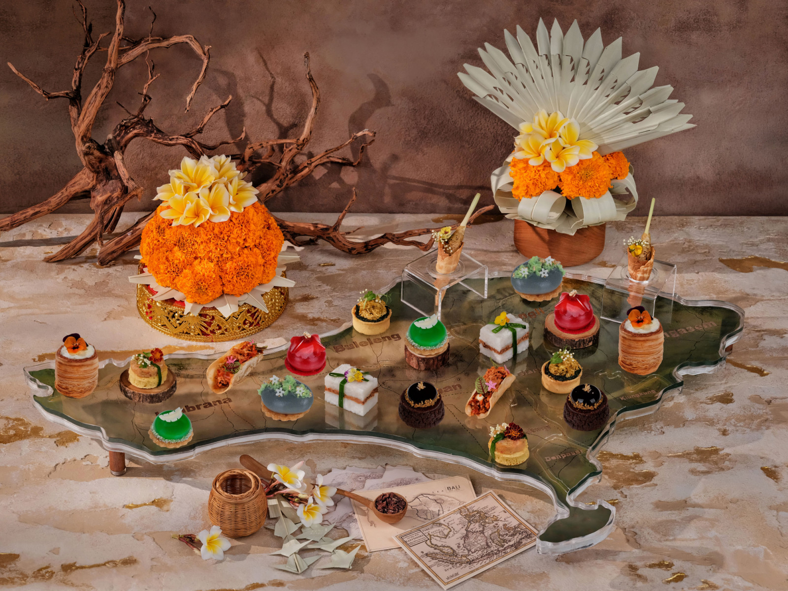 The island-inspired Bali Heritage Afternoon Tea at Padma Resort Legian
