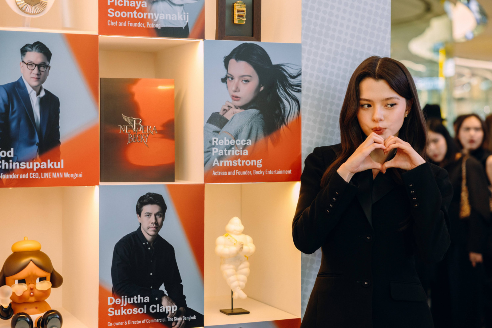 เบคกี้ รีเบคกา แพทรีเซีย อาร์มสตรอง นักแสดงและผู้ก่อตั้ง Becky Entertainment (ภาพ: Tatler Thailand)