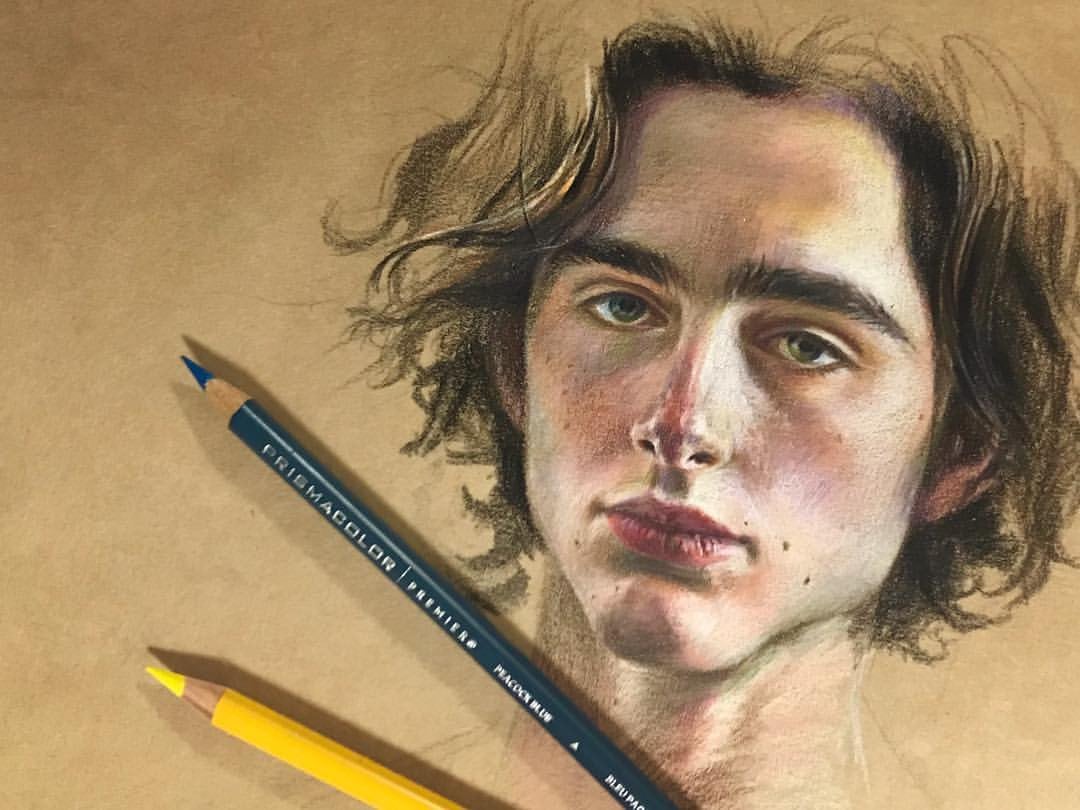 Go Youn-jung continues to nurture her artistic side through original paintings, detailed portraits and even live sketches on variety shows (Photo: Instagram/goyounjung)