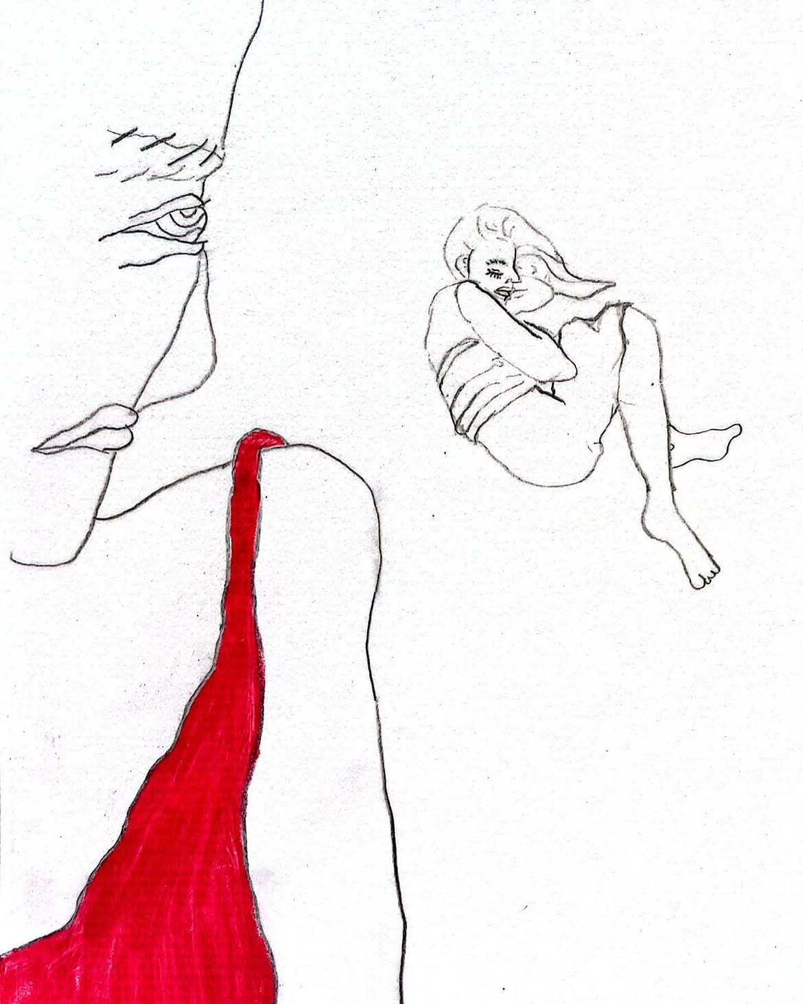 On Instagram, Han so-hee’s sketches are more personal and raw (Photo: Instagram/xeesoxee)