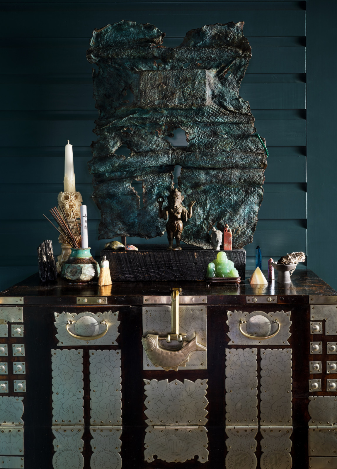 A cabinet collection by Peter Hvidt (Photo: Clay Grier)